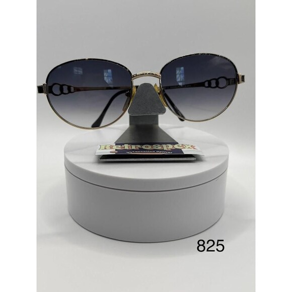 NEW Vintage Sunglasses | Round Metal Style | Grey Fade Lens  | 1980s-1990s |#825 main image 8